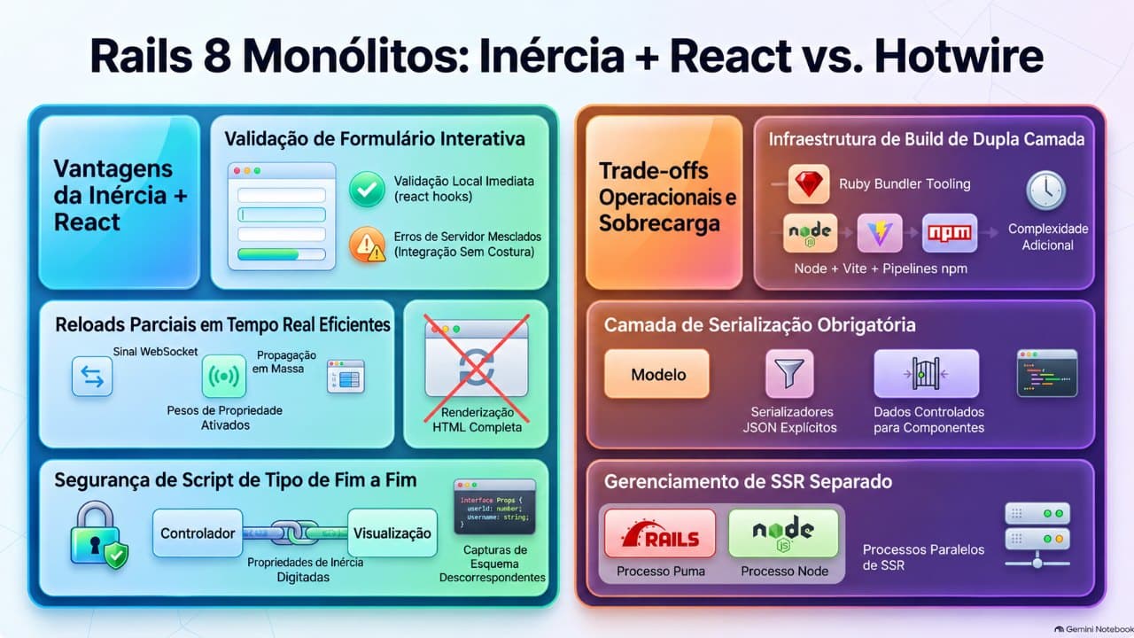 Rails 8, Inertia e React: Construindo um Admin em Tempo Real Sem Sair do Monolito